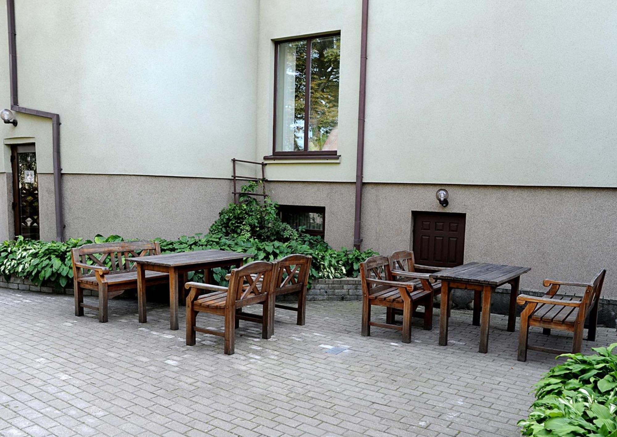 Hotel Senas Namas Alytus Kültér fotó